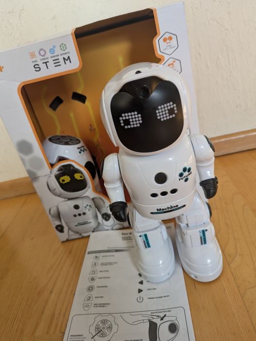 Interaktywny robot dla dzieci do Kodowania Programowania Duży
