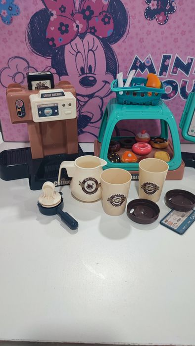 Máquina de café com Registradora