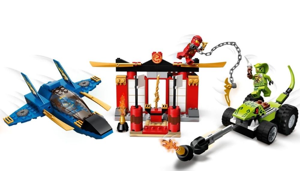 LEGO NINJAGO Legacy 71703 Bitwa burzowego myśliwca Mistrzowie Spinjitz