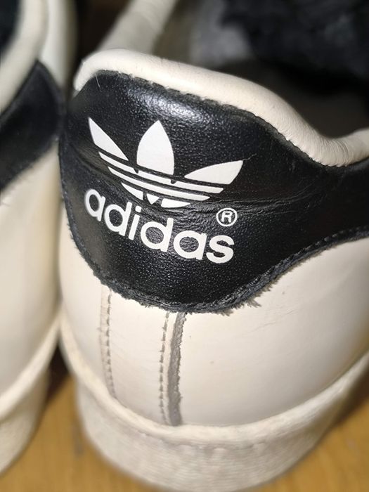 Oryginalne Białe adidasy ADIDAS SUPERSTAR skóra naturalna 39/40/25,5cm