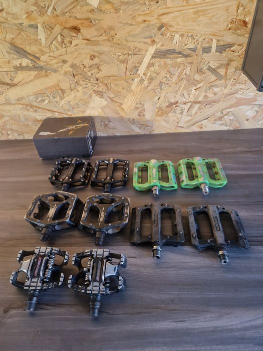 Pedais plataforma/encaixe