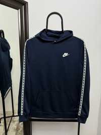 Bluza chłopięca Nike z kapturem hoodie lampasy