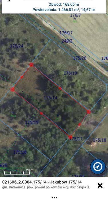 Działka budowlana w Jakubowie promocja do końca listopada 130 tyś pln