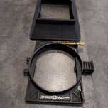 Bright Tangerine Misfit Atom 4x5.65/4x4in Clamp-On Matte Box