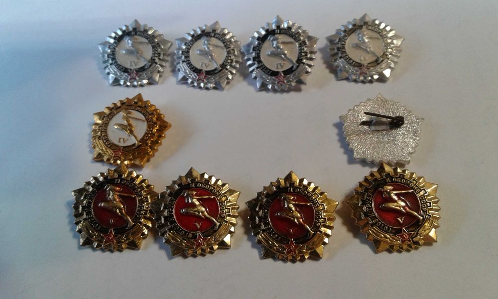 Значки -1980 год, подборка  СССР