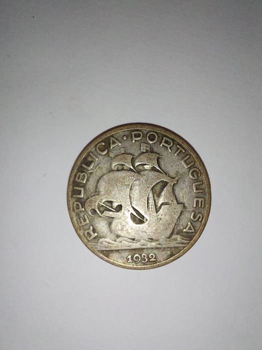 Moeda República Portuguesa 5$ de 1932