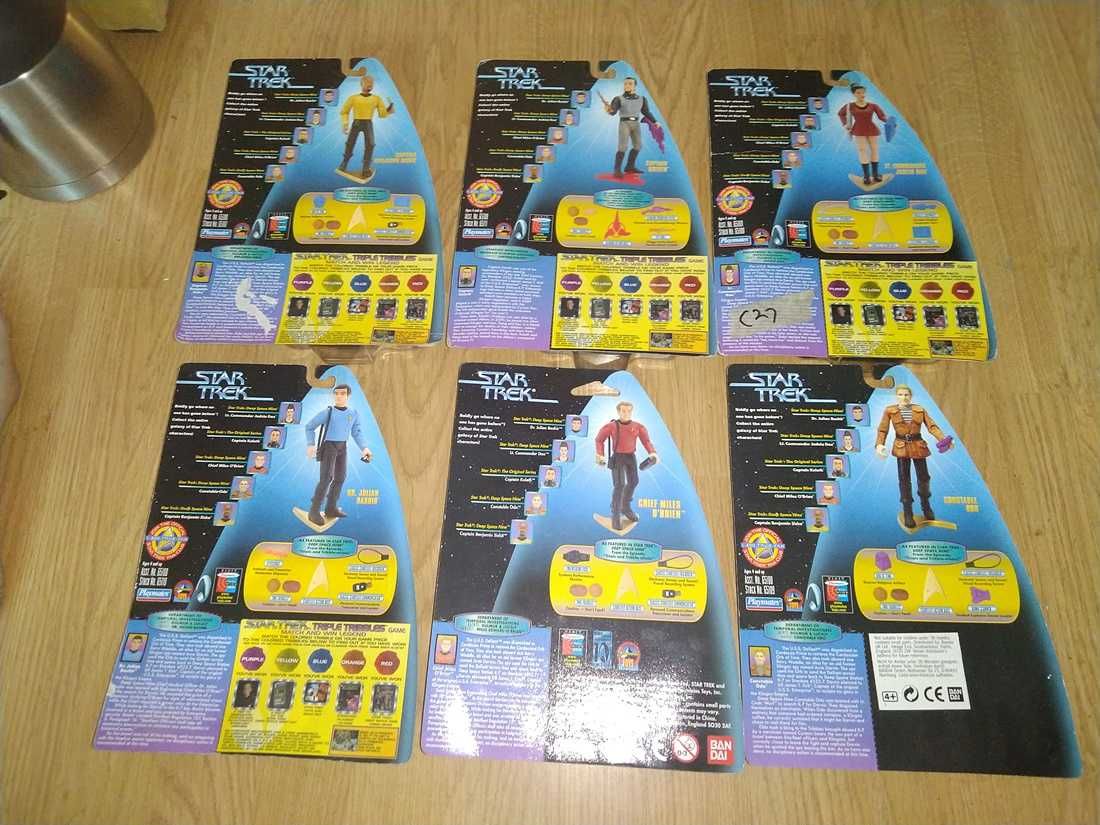 Star Trek Playmates Trials and Tribble DS9 komplet UNIKAT