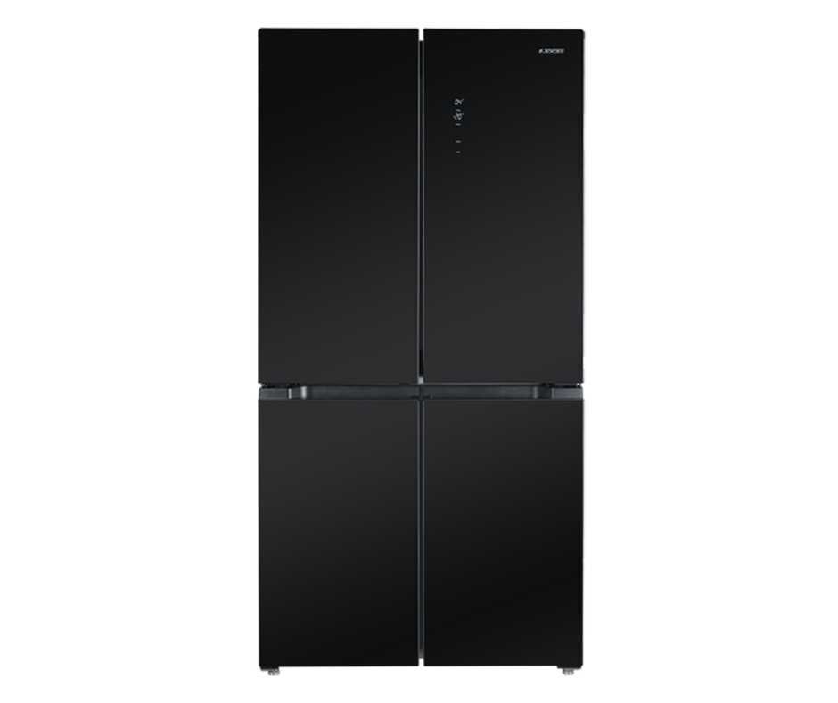 Side by Side preto 490L 4 portas No Frost Jocel