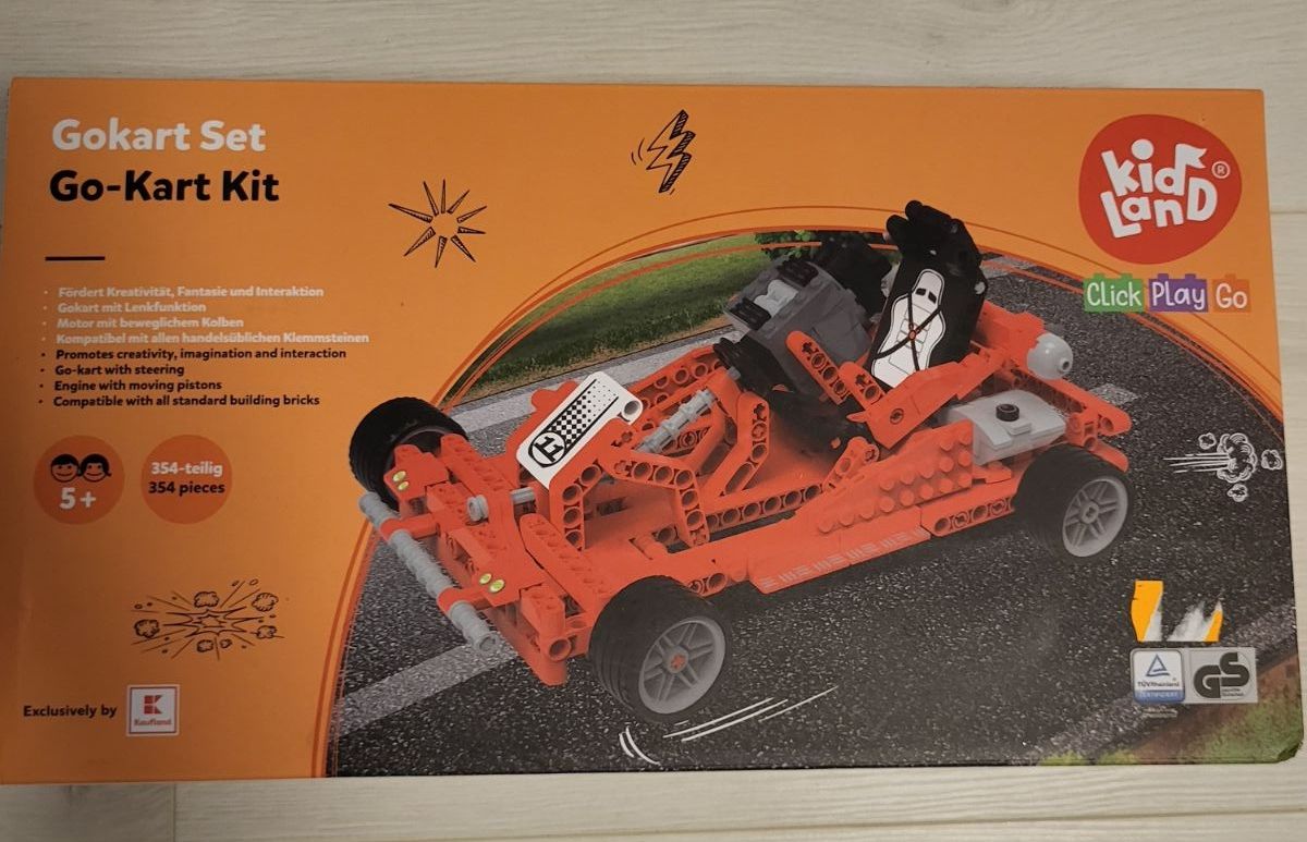 Klocki lego gokart 354 elementy