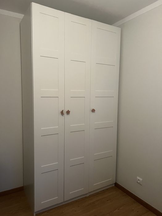 Guarda fatos 3 portas branco