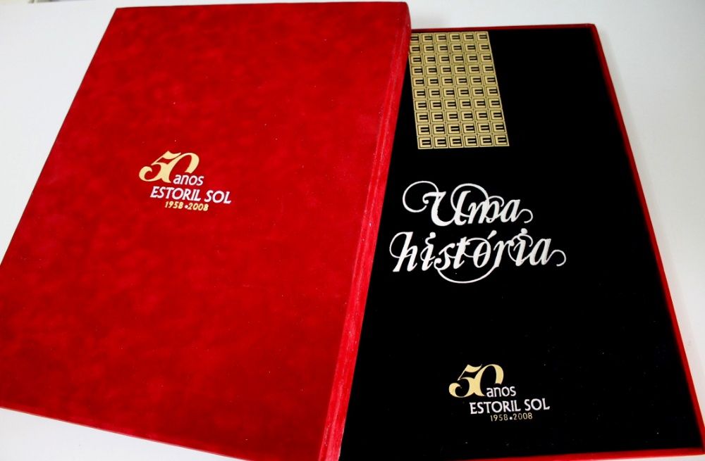 Raro Livro de Edição Limitada - Casino do Estoril 50 Anos