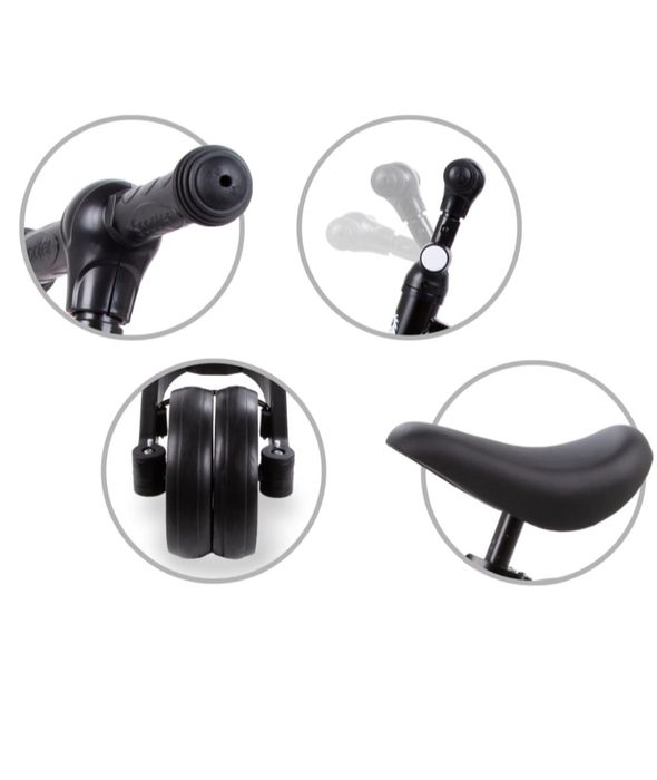 Біговел велосипед Kidwell 3в1 PICO Black