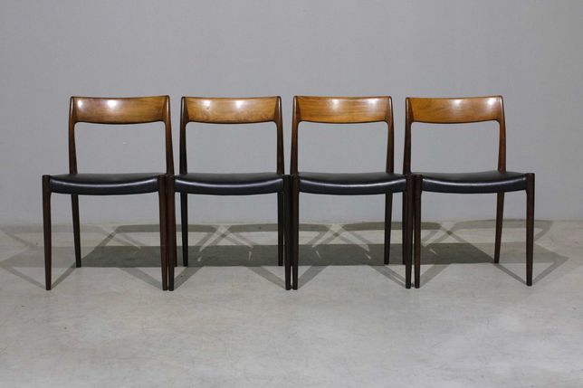 Cadeiras Niels O. Moller modelo 77 | Design Dinamarquês | Mid-Century