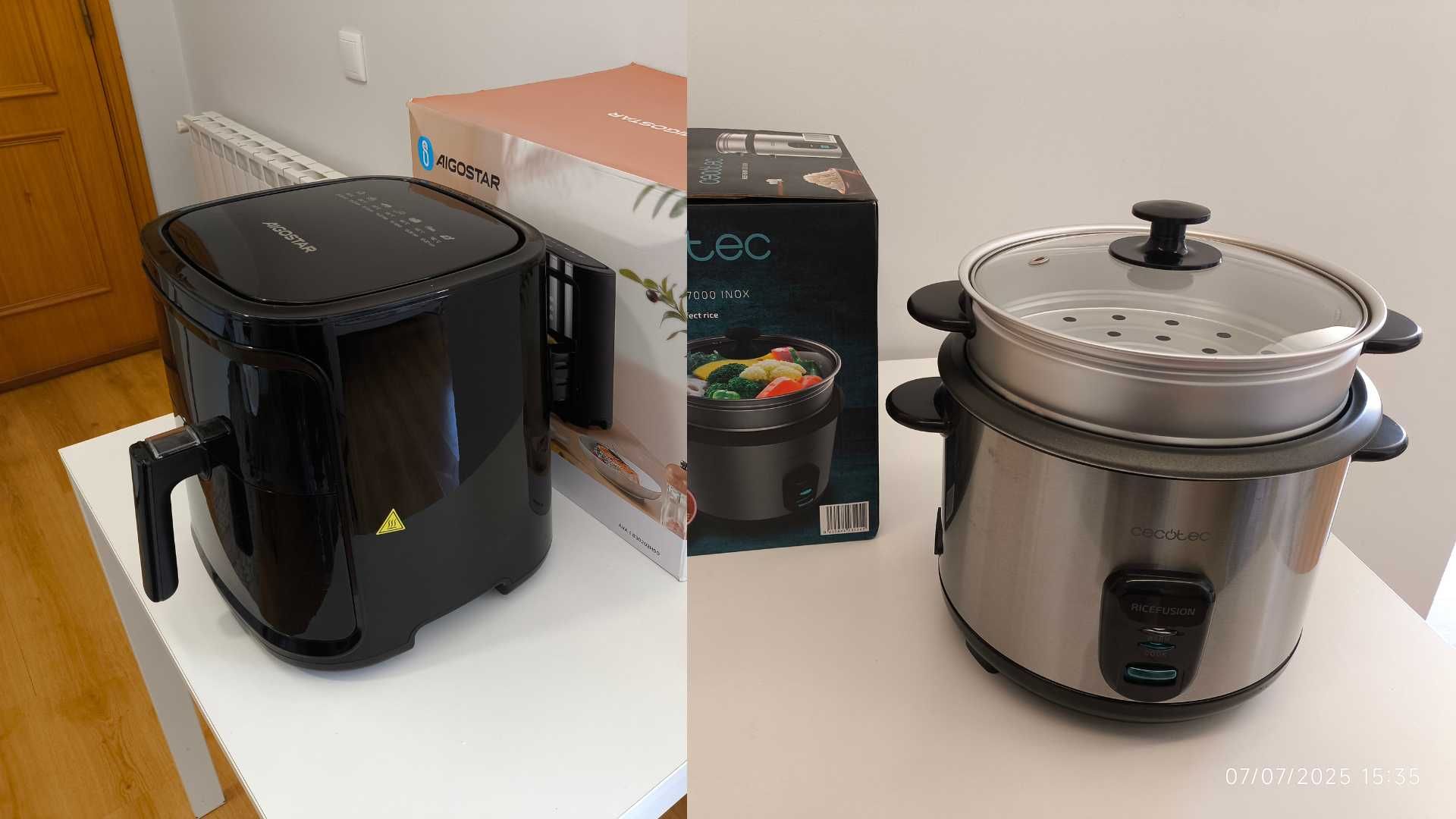 Air Fryer + Panela de Arroz