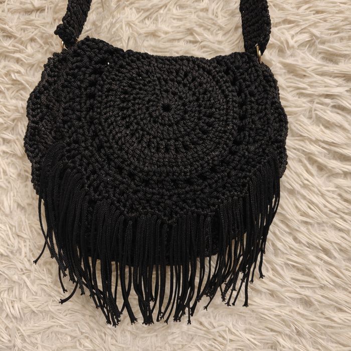 Torebka Boho ręcznie robiona na szydełku