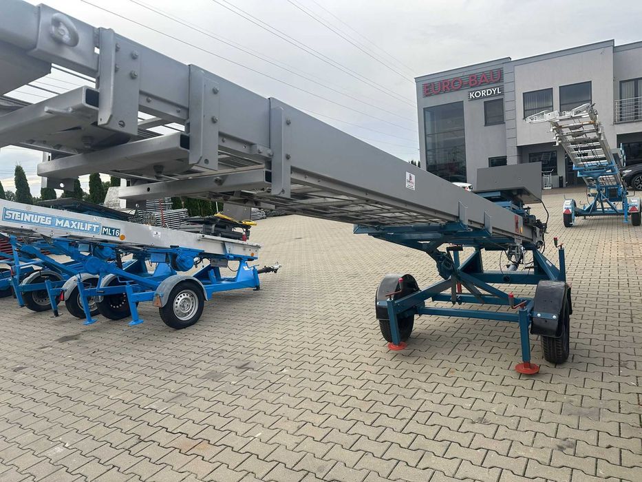 Winda Drabina dekarska Steinweg Maxilift 16 wciągarka podnośnik Geda
