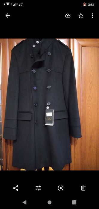 Пальто чоловіче виробник Італія