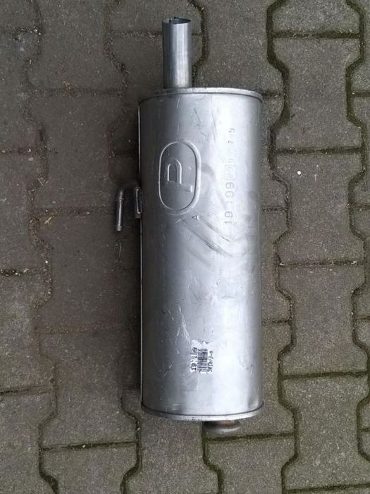 TŁUMIK końcowy  PEUGEOT 206 1.9D 09.98-11.01 68-69 KM