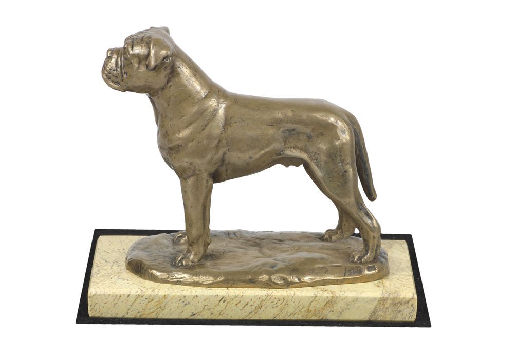 Bullmastiff statuetka na piaskowym kamieniu Art-Dog
