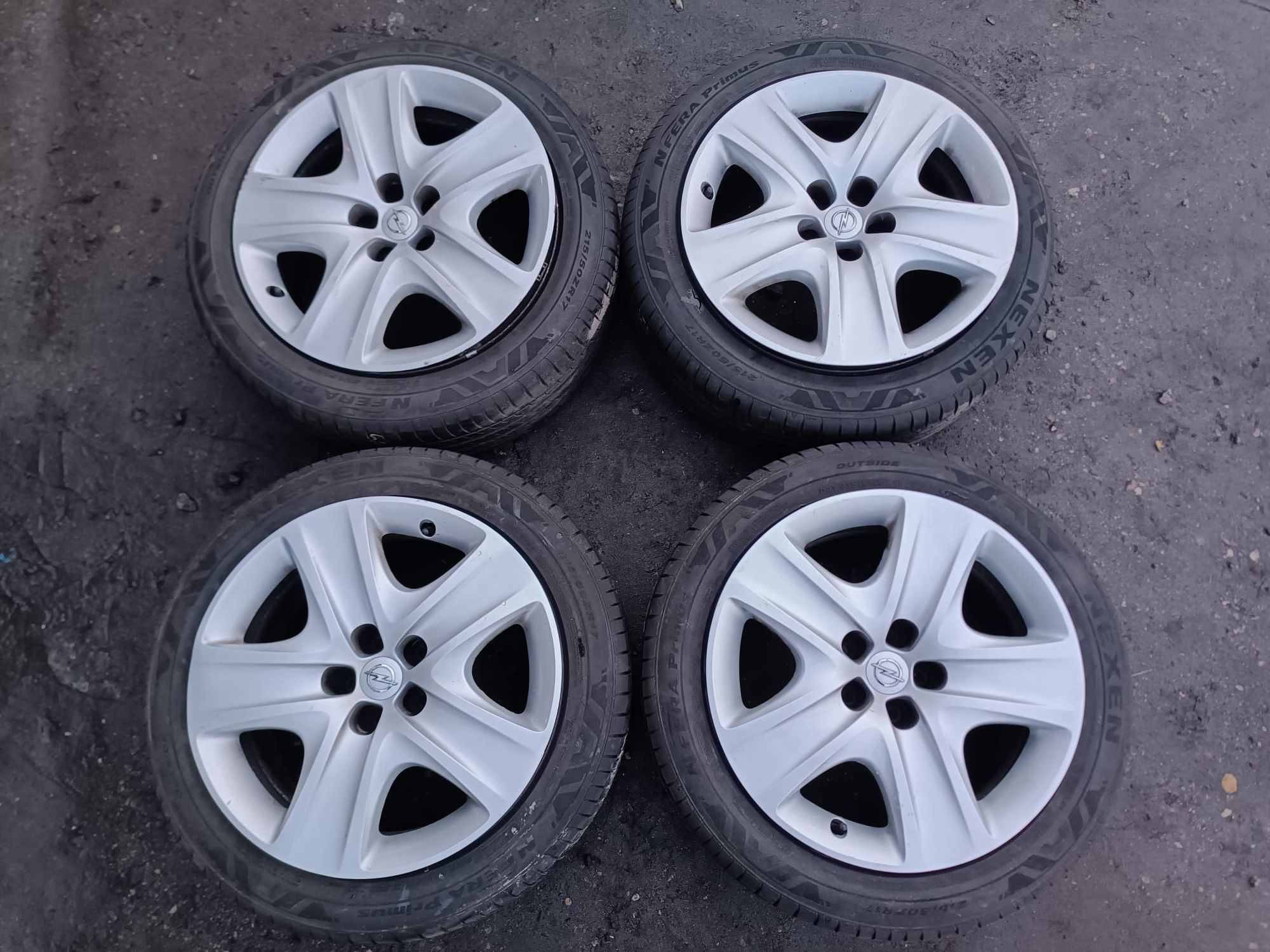 Felgi strukturalne 17 Opel Astra K Astra J Mokka Chevrolet 5x105