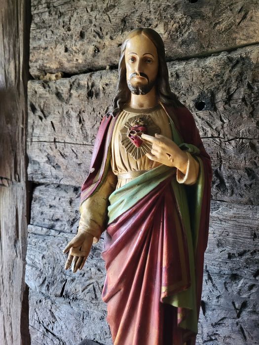 Duża figura 52 cm Pan Jezus Najświętsze Serce