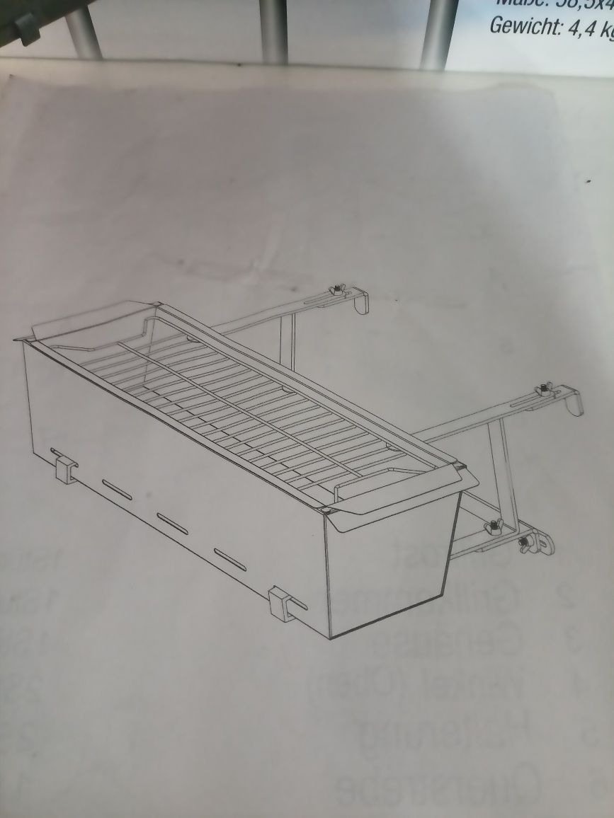 Grill balkonowy całoroczny.