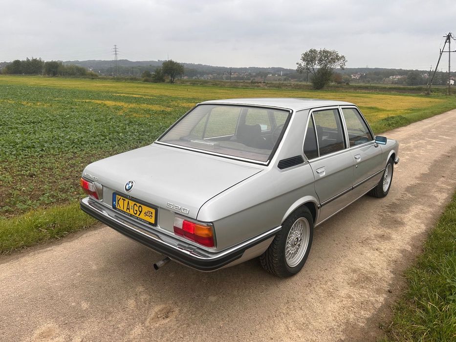 BMW Seria 5 Bmw 520 e12 ładny stan zabytek żółte tablice