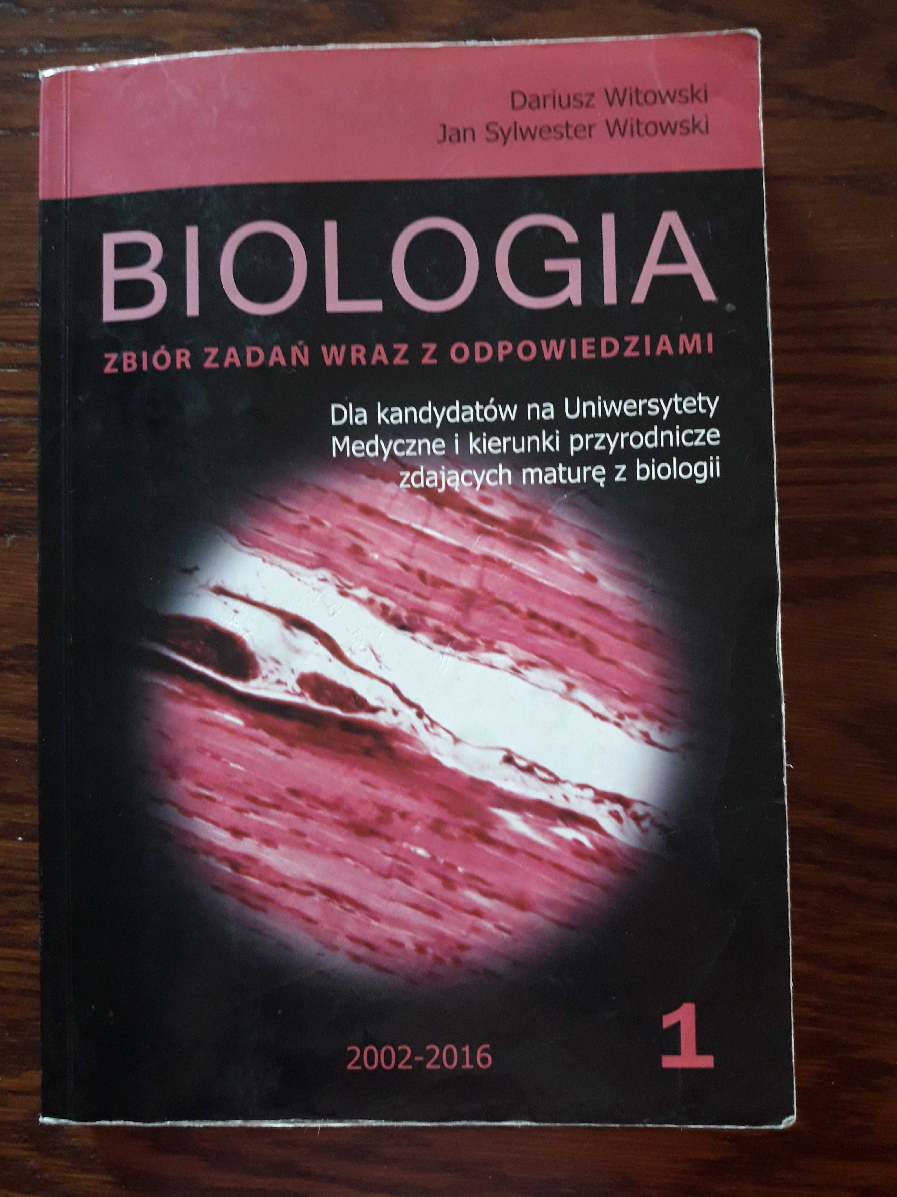 Biologia - zbiór zadań maturalnych Witowski - tom 1 - wydanie 2015 rok