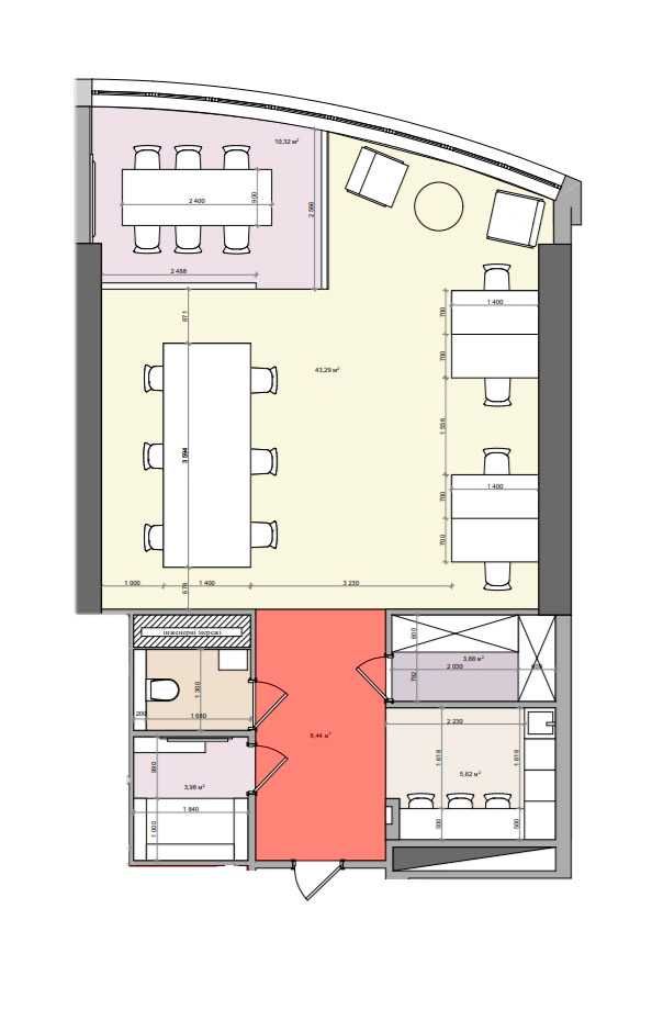 Без % Аренда отличного офиса 80 кв.м. Loft С мебелью. Кловский спуск 7
