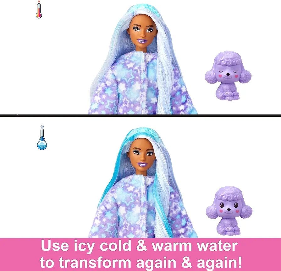 Лялька Барбі Barbie Cutie Reveal зміна кольору