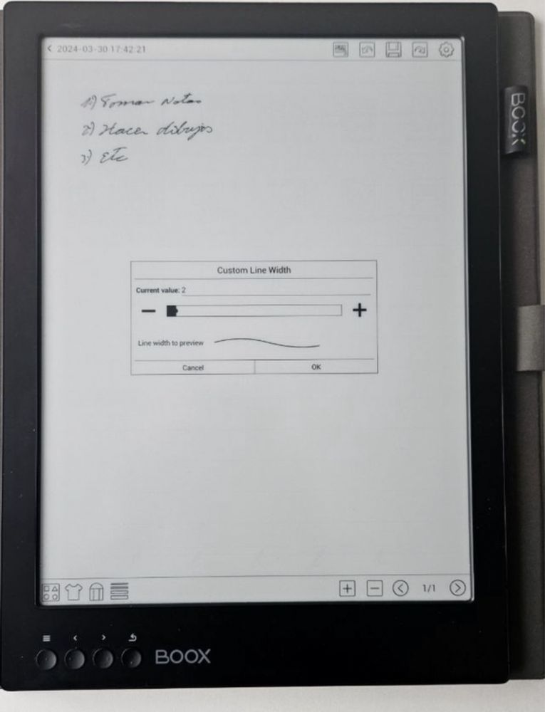 Boox Max e-reader ebook