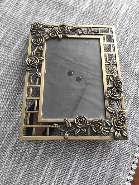 Piękna rustykalna metalowa ramka 10x15