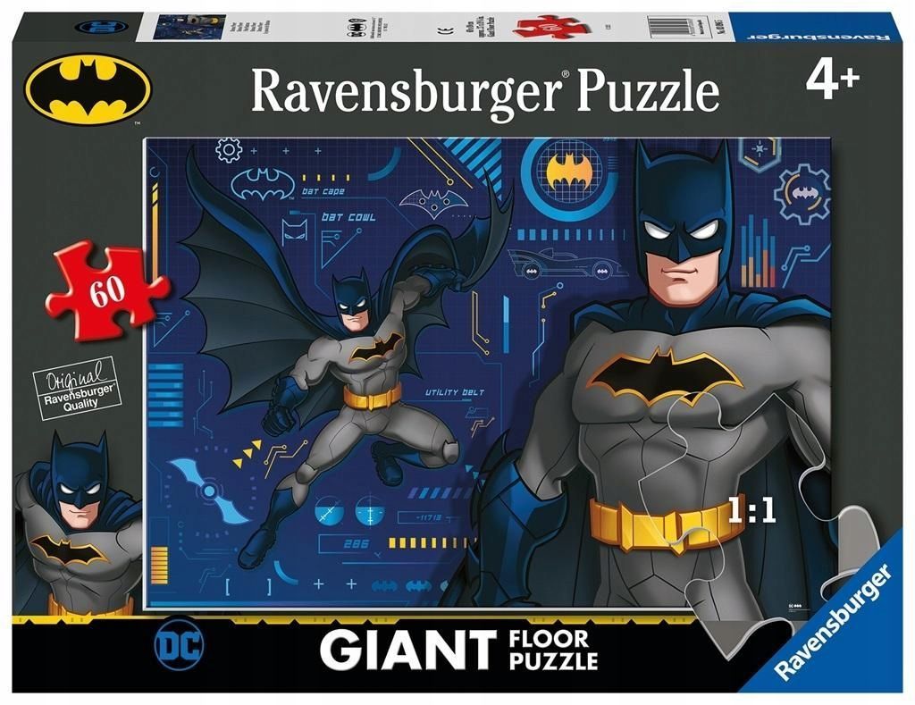 Puzzle Dla Dzieci 60 Batman Giant, Ravensburger