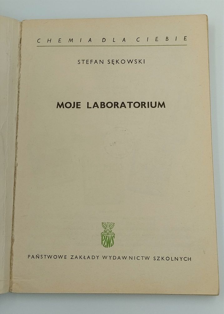 Stefan Sękowski Moje laboratorium