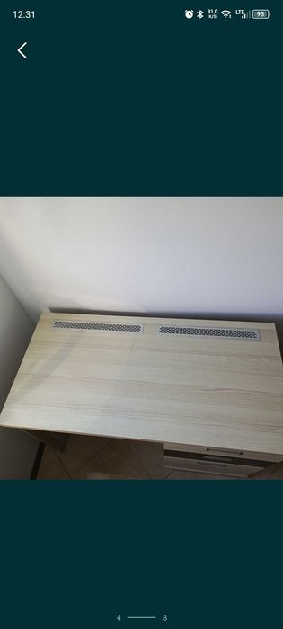 Komplet biurko i łóżko