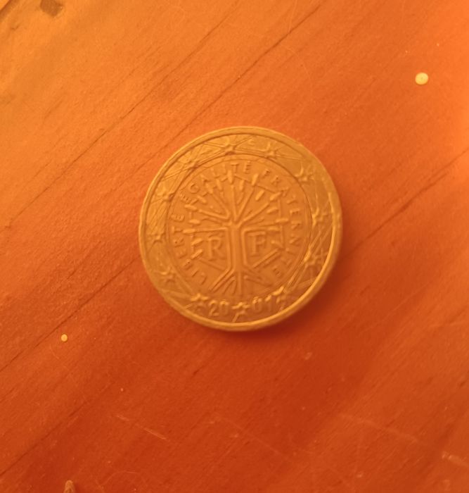Moeda de 2€, ano 2001