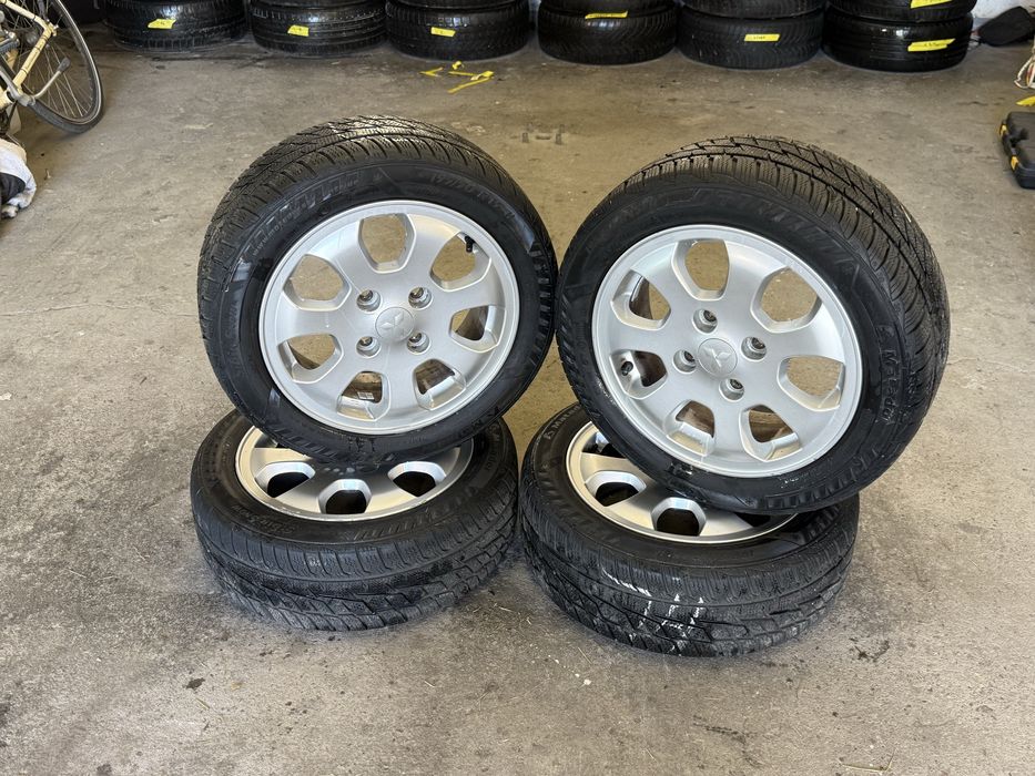 Koła zimowe 4x114,3 Mitsubishi 195/50 r15 5,5mm