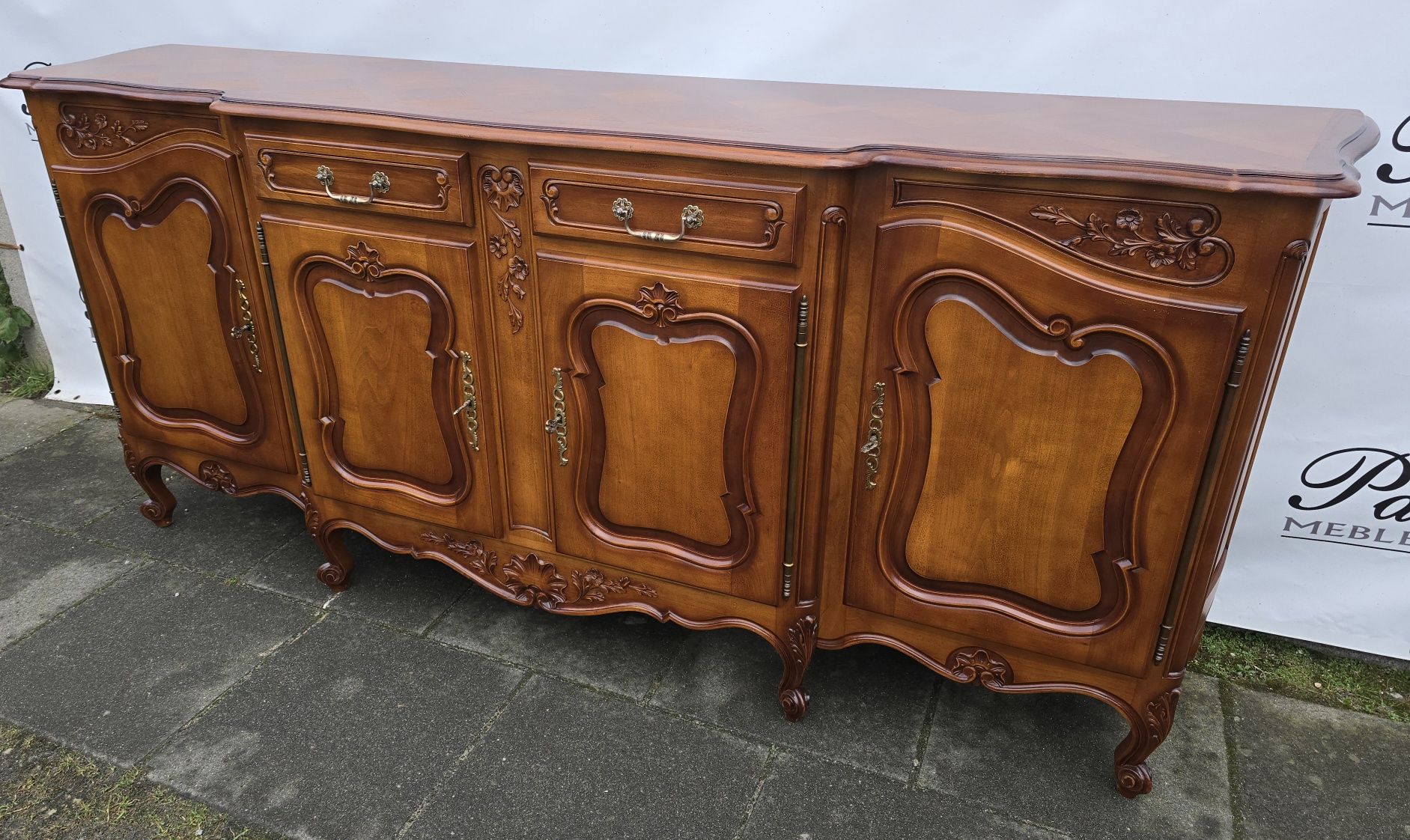 Komoda stylowa Ludwik Chippendale