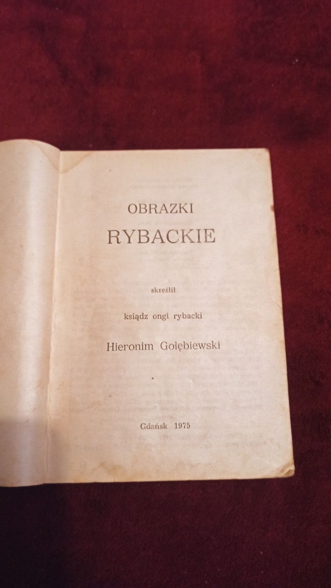 Książka Obrazki rybackie - H. Gołębiewski