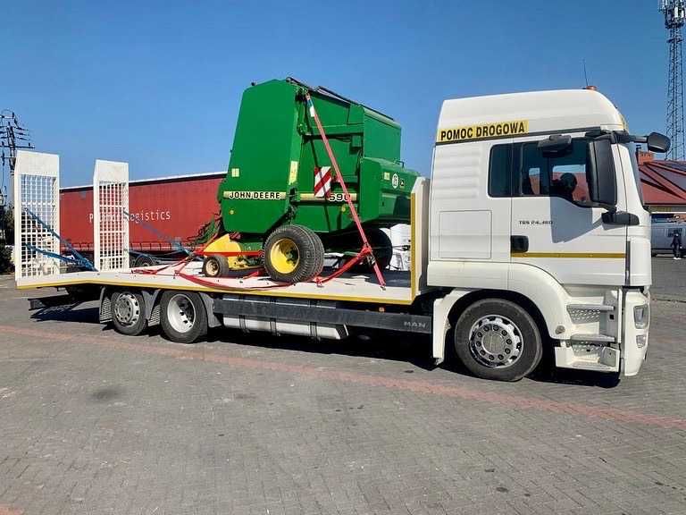 Laweta, Pomoc Drogowa, Holowanie, Transport Ciągników, Maszyn 15T