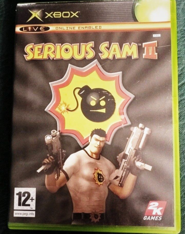 Jogo xbox clássia Serious Sam II