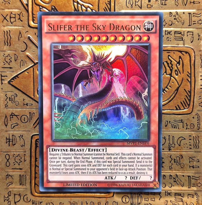 Slifer the Sky Dragon - Edição Limitada Yugioh