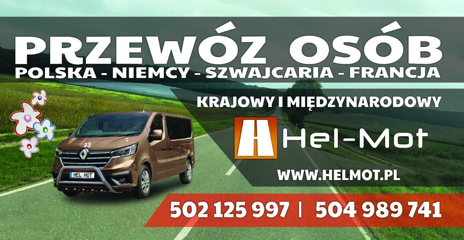 Busy do Niemiec - Przewóz Osób i Paczek