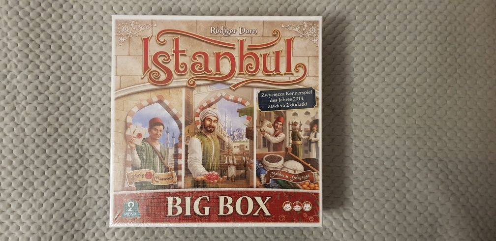 NA PREZENT Gra Planszowa Istanbul Big Box (Folia) Wersja PL