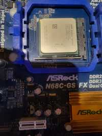 Материнская плата ASRock N68C-GS FX + Процессор AMD Athlon 64 X2