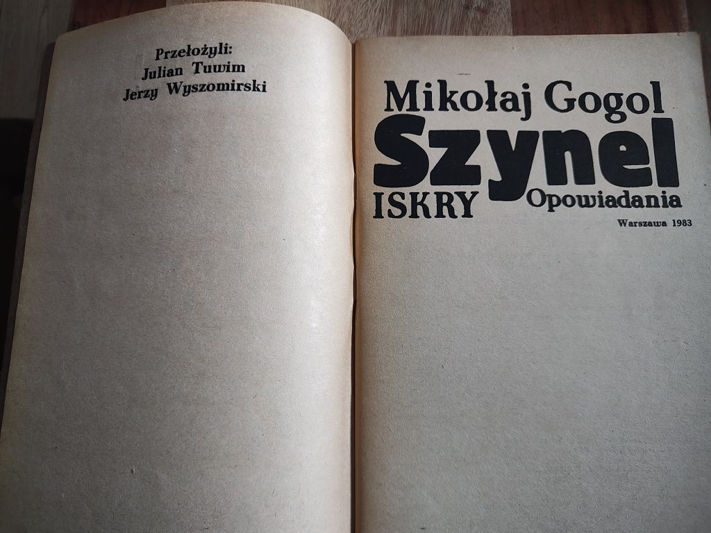 Szynel Opowiadania Mikołaj Gogol