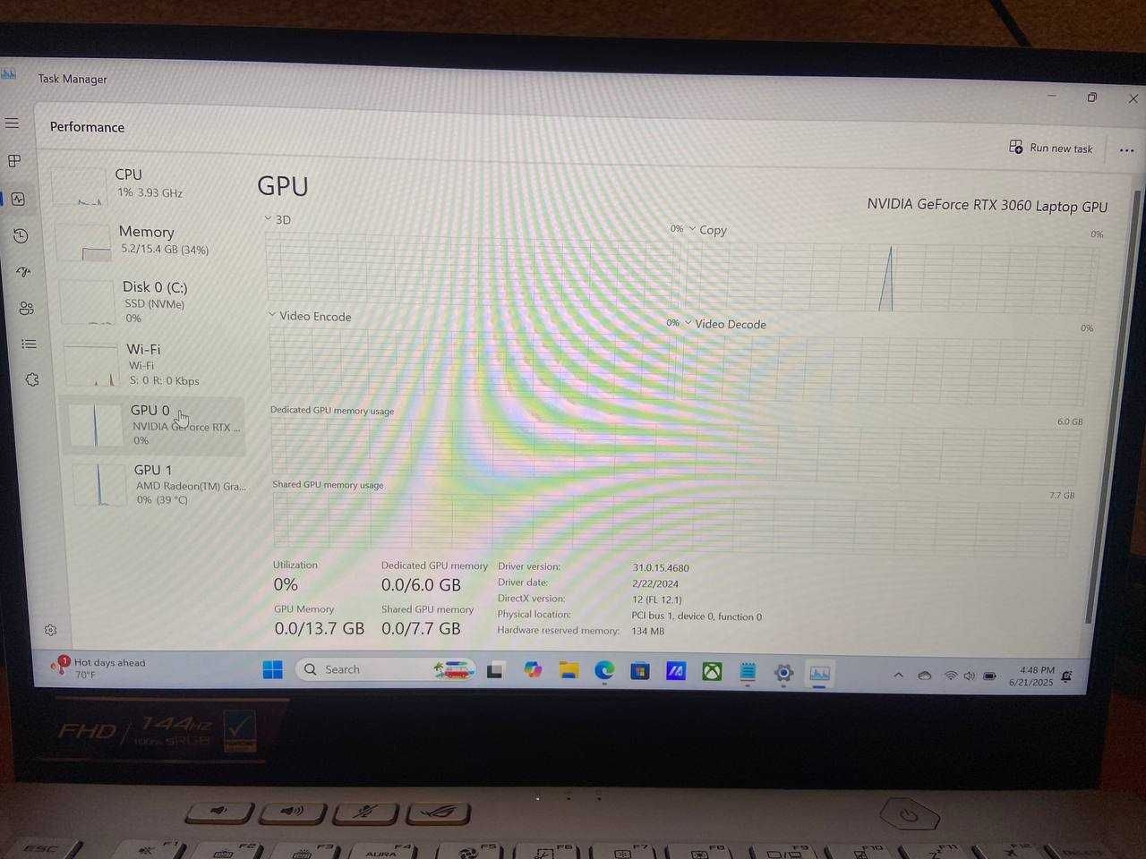 Asus ROG Zephyrus G14 | Ryzen 9 | RTX 3060 | Новий стан