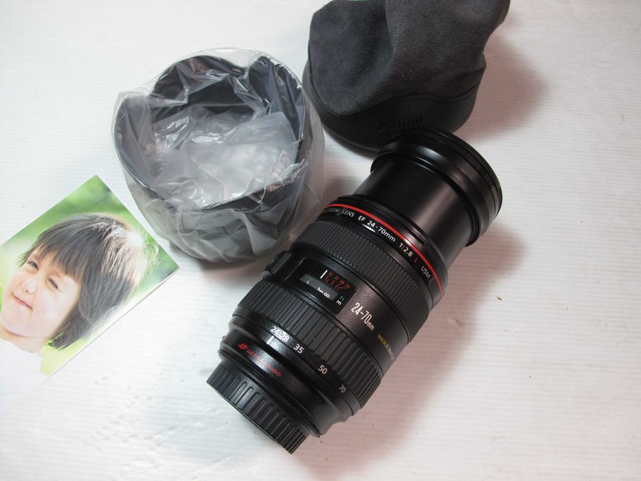 Canon 24-70 2.8 L Igual a NOVA - Ver fotos e descrição