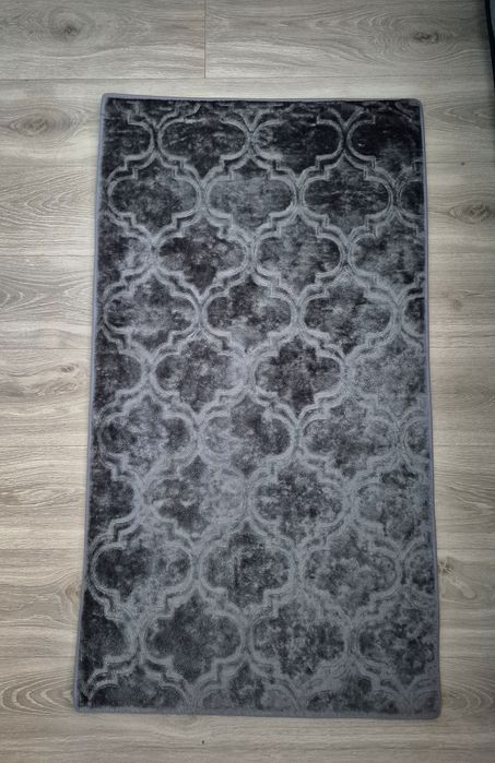 Szary dywan Velvet Smukee 67x120