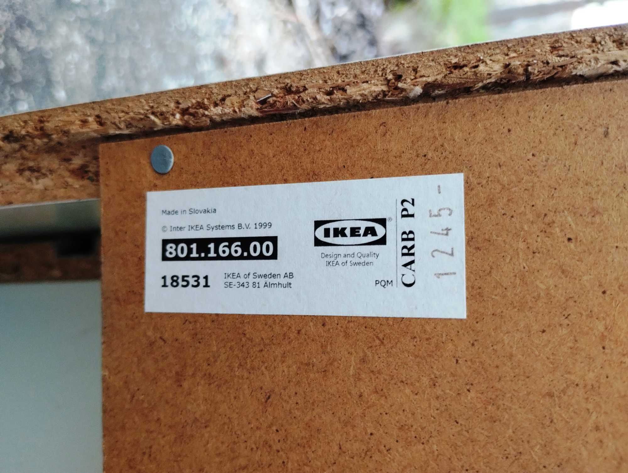 Drewniana szafka pod TV IKEA LIATORP biała Gorzów.